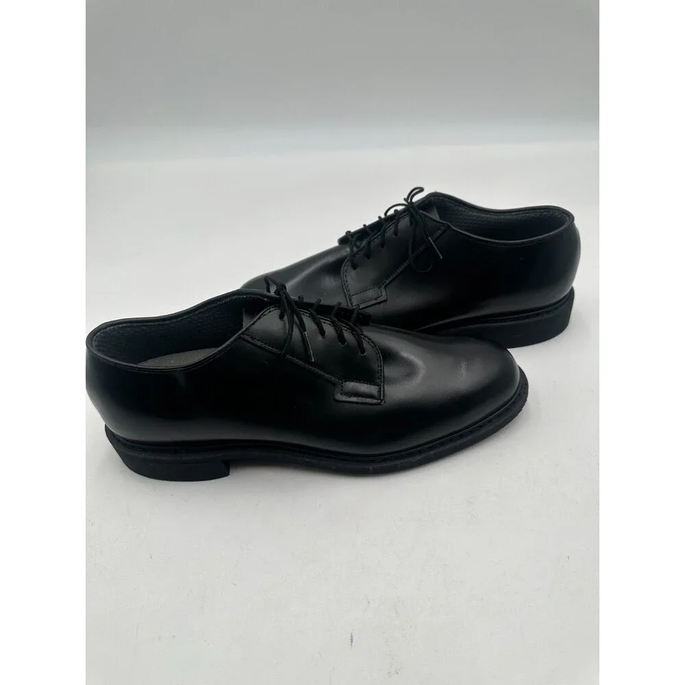 Capps  Men's Airlite 90268Uniform Footwear Black Dress Shoes Sz 9.5D Made In USA